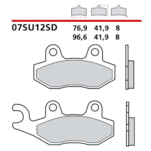Brembo front brake - pads, kit