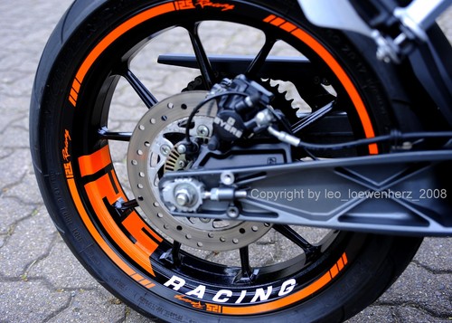 Rim sticker decor - duke, rc
