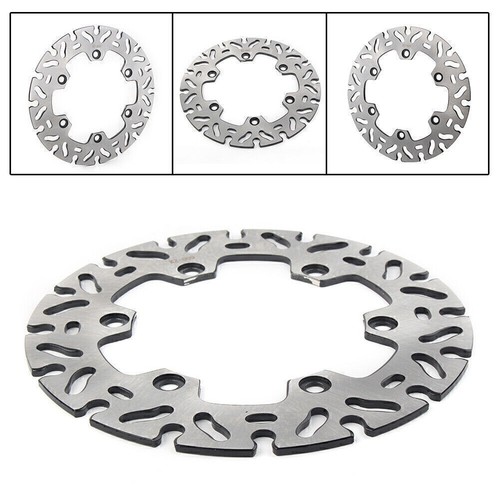 Silver rear brake disc - silver,