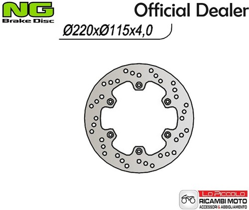 659422 rear brake disc - 659422, ng