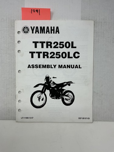 1999 yamaha ttr250l - yamaha, ttr250l/lc