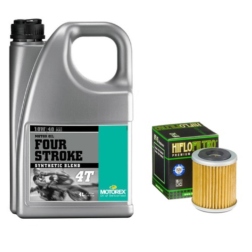 Ttr250 oil and filter - and,