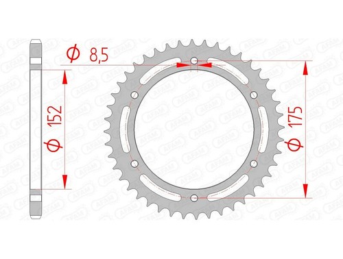 Afam standard steel crown - afam,