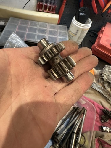 Idler starter gear 16 14 - gear, 2